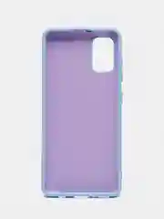 Небесно-голубой чехол Silicone Cover для Samsung Galaxy A41, Самсунг Галакси А41 силиконовый