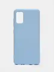 Небесно-голубой чехол Silicone Cover для Samsung Galaxy A41, Самсунг Галакси А41 силиконовый