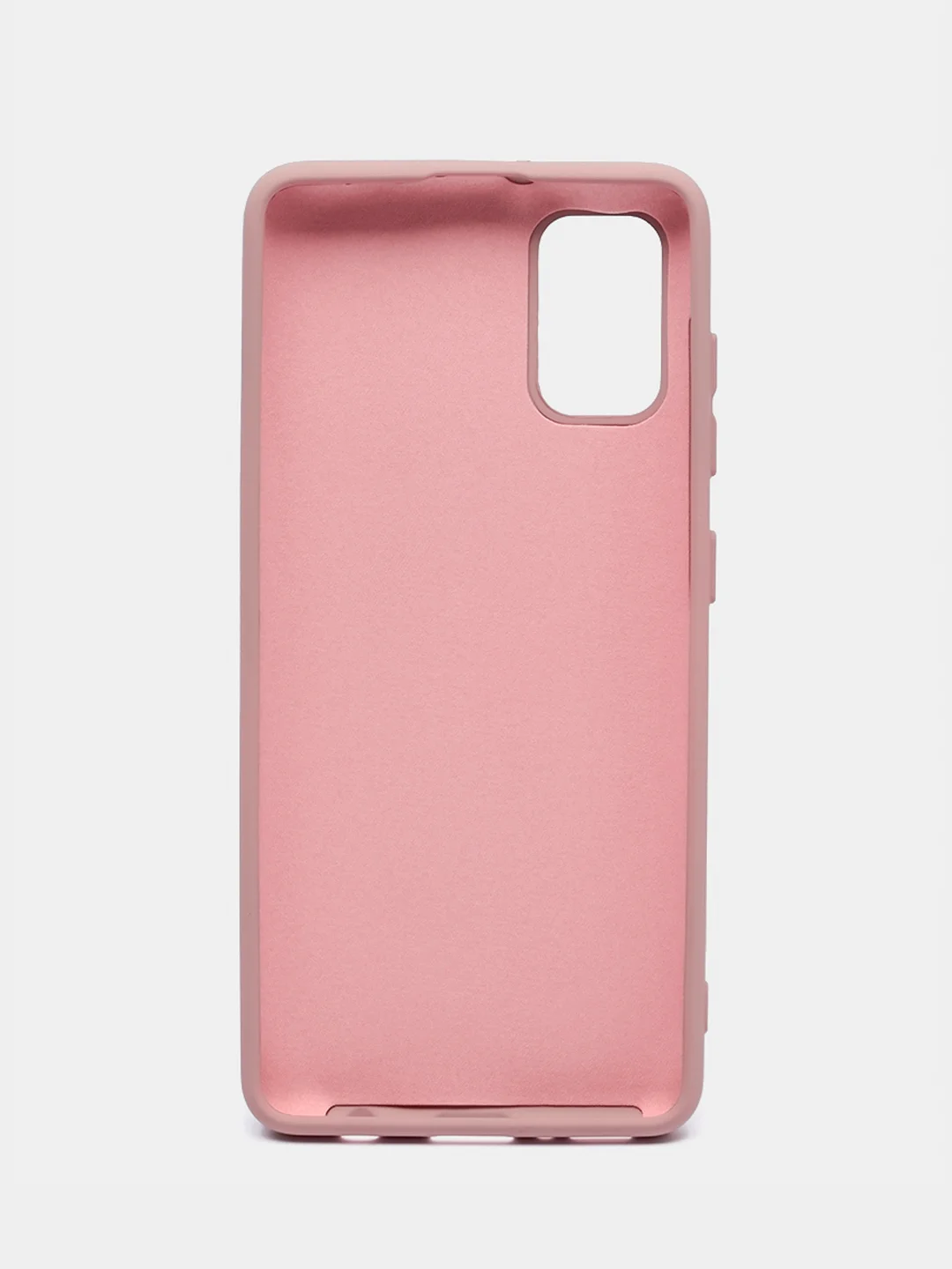 Коралловый меланж чехол Silicone Cover для Samsung Galaxy A41, Самсунг Галакси А41 силиконовый