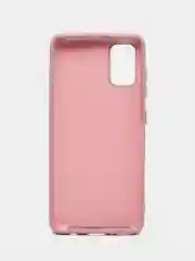 Коралловый меланж чехол Silicone Cover для Samsung Galaxy A41, Самсунг Галакси А41 силиконовый
