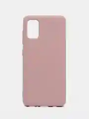 Коралловый меланж чехол Silicone Cover для Samsung Galaxy A41, Самсунг Галакси А41 силиконовый