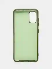 Лесной зеленый чехол Silicone Cover для Samsung Galaxy A41, Самсунг Галакси А41 силиконовый