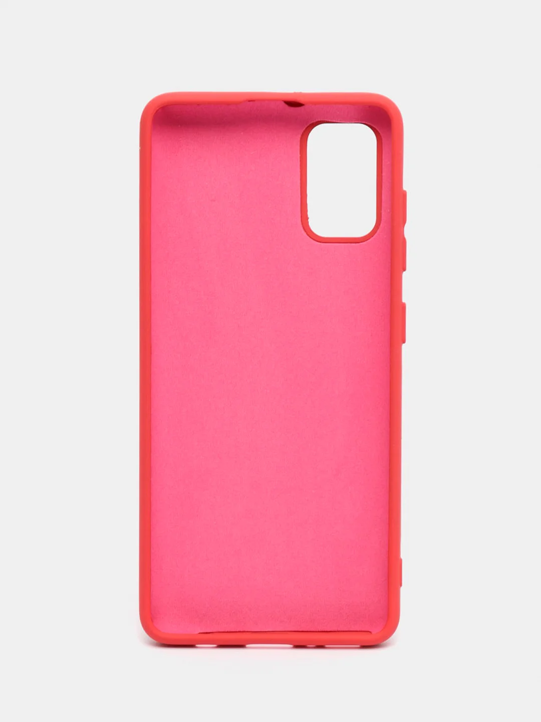 Багровый чехол Silicone Cover для Samsung Galaxy A41, Самсунг Галакси А41 силиконовый