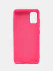 Фуксия чехол Silicone Cover для Samsung Galaxy A41, Самсунг Галакси А41 силиконовый
