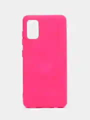 Фуксия чехол Silicone Cover для Samsung Galaxy A41, Самсунг Галакси А41 силиконовый