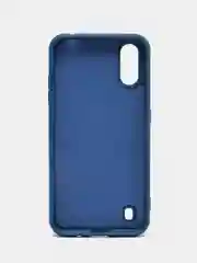 Темно-синий чехол Samsung Galaxy A01 / M01, Самсунг Галакси А01 / М01 силиконовый