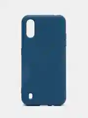 Темно-синий чехол Samsung Galaxy A01 / M01, Самсунг Галакси А01 / М01 силиконовый