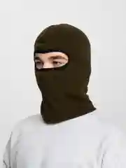 Зелёный хаки балаклава флисовая