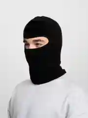Черный балаклава флисовая