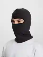 Серый балаклава флисовая