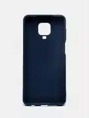 Темно-синий чехол Xiaomi Redmi Note 9 Pro / Note 9 Pro Max / Note 9S силиконовый цветной матовый