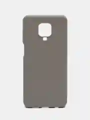 Серый чехол Xiaomi Redmi Note 9 Pro / Note 9 Pro Max / Note 9S силиконовый цветной матовый
