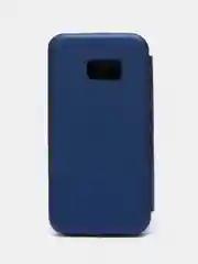 Синий чехол книжка на Samsung Galaxy S7, Самсунг Галакси С7