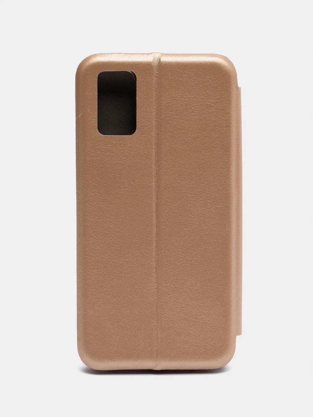 Золотой чехол-книжка на Samsung Galaxy A41, Самсунг Галакси А41
