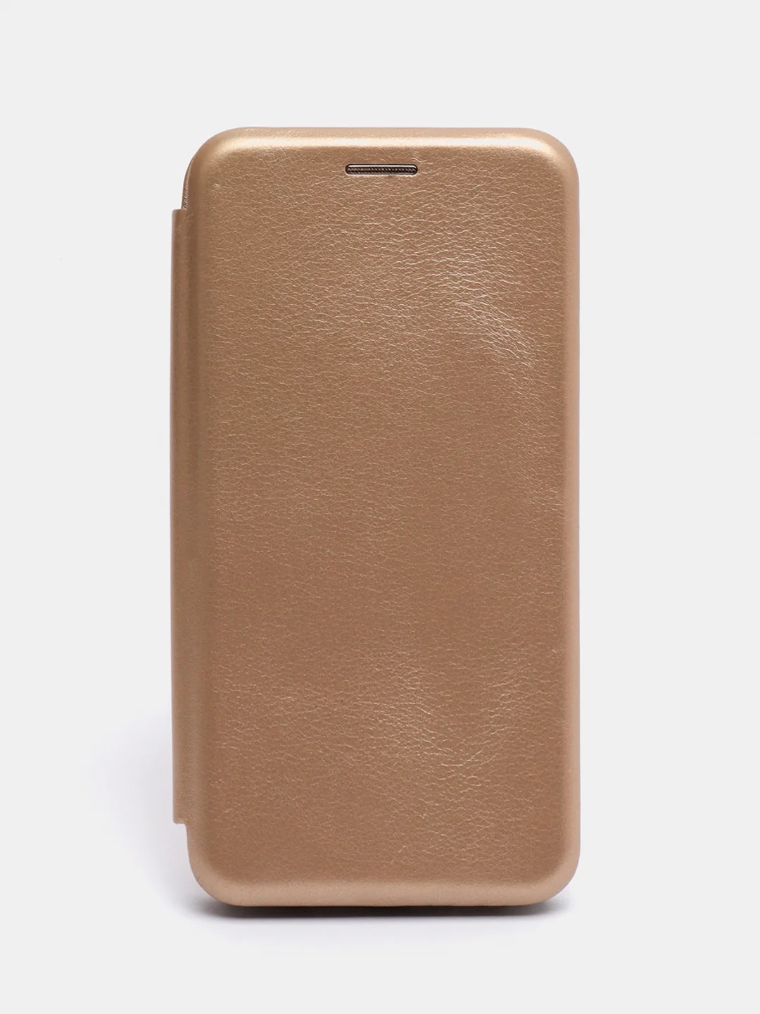 Золотой чехол-книжка на Samsung Galaxy A41, Самсунг Галакси А41