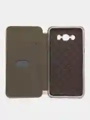 Золотой чехол книжка на Samsung Galaxy J5 2016 (J510), Самсунг Галакси Джи 5 2016 (Джи 510)