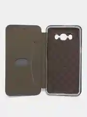 Синий чехол книжка на Samsung Galaxy J5 2016 (J510), Самсунг Галакси Джи 5 2016 (Джи 510)