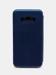 Синий чехол книжка на Samsung Galaxy J5 2016 (J510), Самсунг Галакси Джи 5 2016 (Джи 510)