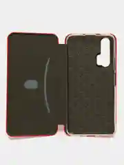 Красный чехол-книжка на Huawei Honor 20 Pro, Хуавей Хонор 20 Про