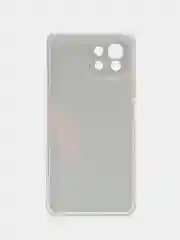 Красный силиконовый чехол на Xiaomi Mi 11 Lite/5G NE / Сяоми Ми 11 Лайт прозрачный, с рисунком