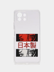 Силиконовый чехол на Xiaomi Mi 11 Lite/5G NE / Сяоми Ми 11 Лайт прозрачный, с рисунком