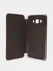 Розовый чехол книжка на Samsung Galaxy J7 2016 (J710), Самсунг Галакси Джи7 2016 (Джи710)