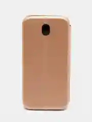 Золотой чехол книжка на Samsung Galaxy J7 2017 (J730), Самсунг Галакси Джи7 2017 (Джи730)
