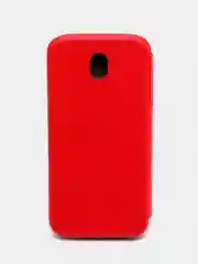 Красный чехол книжка на Samsung Galaxy J7 2017 (J730), Самсунг Галакси Джи7 2017 (Джи730)