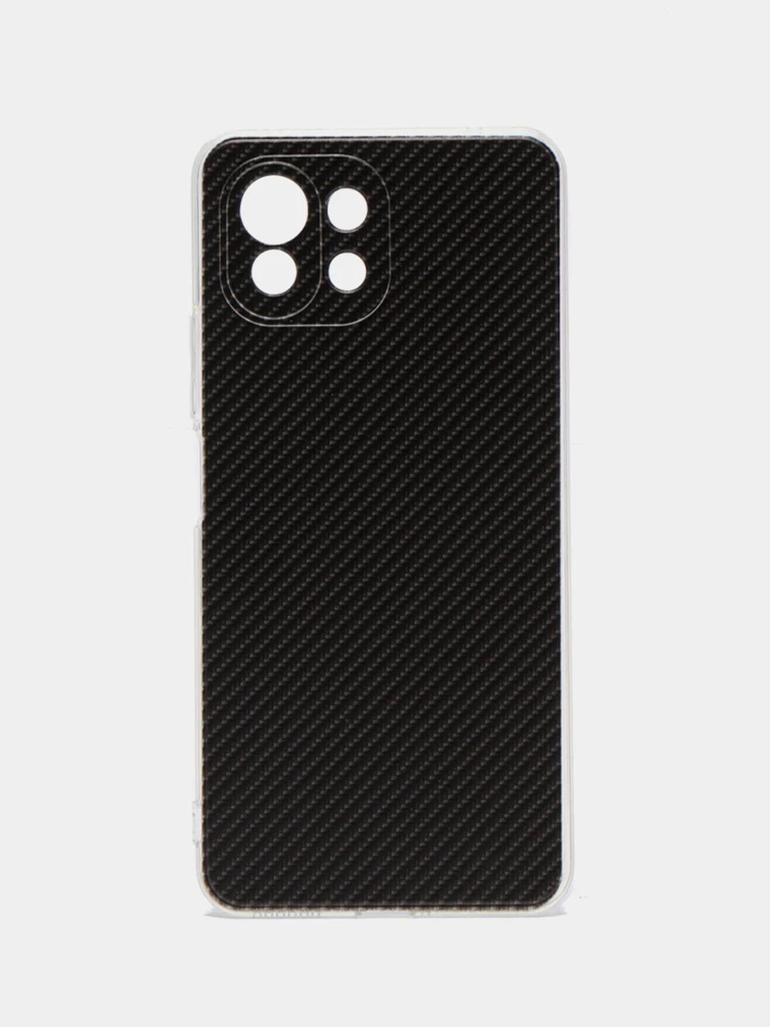 Хаки силиконовый чехол на Xiaomi Mi 11 Lite/5G NE / Сяоми Ми 11 Лайт прозрачный, с рисунком