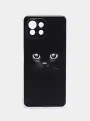 Шоколадный силиконовый чехол на Xiaomi Mi 11 Lite/5G NE / Сяоми Ми 11 Лайт прозрачный, с рисунком
