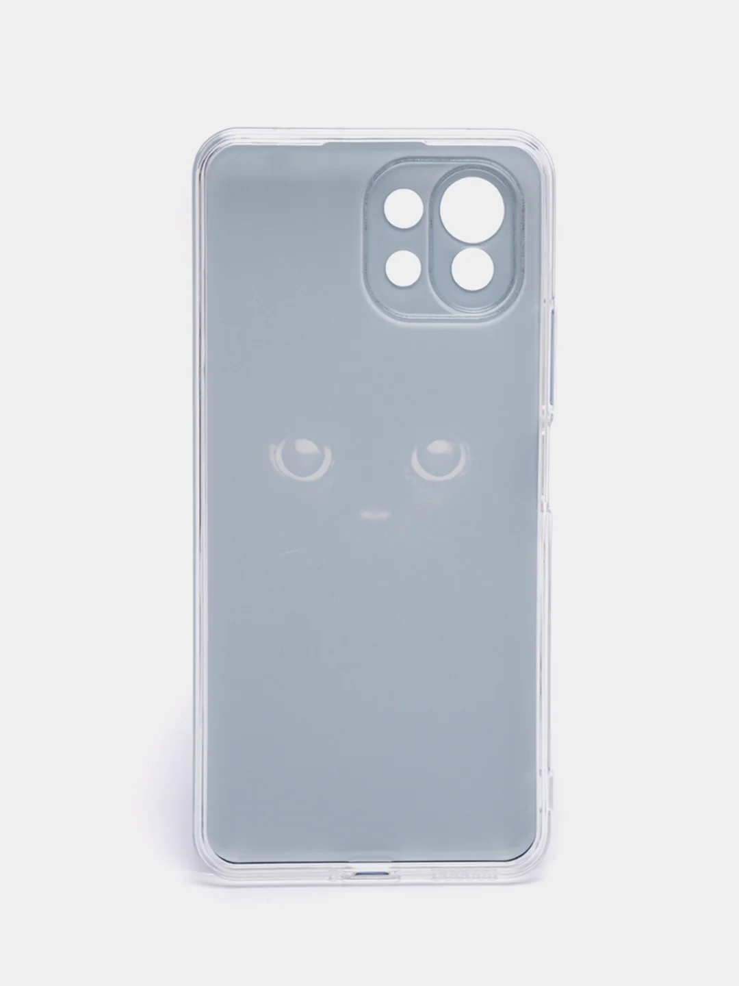 Шоколадный силиконовый чехол на Xiaomi Mi 11 Lite/5G NE / Сяоми Ми 11 Лайт прозрачный, с рисунком