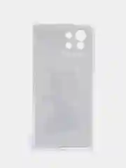 Серый силиконовый чехол на Xiaomi Mi 11 Lite/5G NE / Сяоми Ми 11 Лайт прозрачный, с рисунком