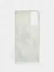 Молочный силиконовый чехол на Samsung Galaxy S20 FE / Самсунг S20 FE прозрачный, с рисунком
