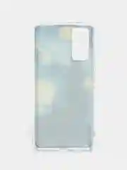 Лимонный силиконовый чехол на Samsung Galaxy S20 FE / Самсунг S20 FE прозрачный, с рисунком