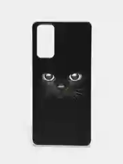 Шоколадный силиконовый чехол на Samsung Galaxy S20 FE / Самсунг S20 FE прозрачный, с рисунком