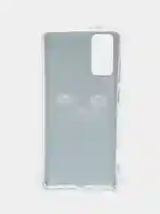Шоколадный силиконовый чехол на Samsung Galaxy S20 FE / Самсунг S20 FE прозрачный, с рисунком