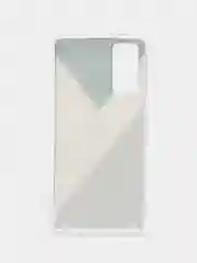 Песочный хаки силиконовый чехол на Samsung Galaxy S20 FE / Самсунг S20 FE прозрачный, с рисунком