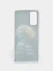Лавандовый силиконовый чехол на Samsung Galaxy S20 FE / Самсунг S20 FE прозрачный, с рисунком