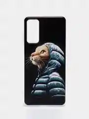 Лавандовый силиконовый чехол на Samsung Galaxy S20 FE / Самсунг S20 FE прозрачный, с рисунком