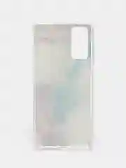 Ледяной силиконовый чехол на Samsung Galaxy S20 FE / Самсунг S20 FE прозрачный, с рисунком