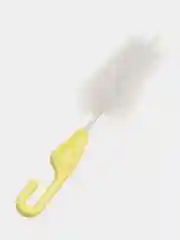 Желтый ершик для мытья детских бутылочек
