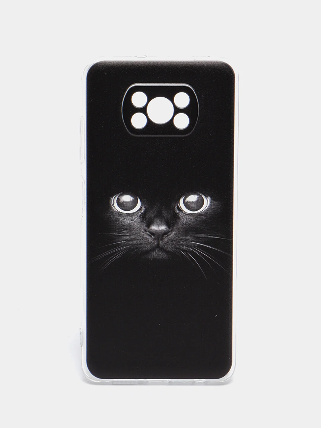 Шоколадный силиконовый чехол на Xiaomi Poco X3/X3 Pro / Сяоми Poco X3/Х3 Про прозрачный, с рисунком