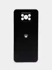 Оливковый силиконовый чехол на Xiaomi Poco X3/X3 Pro / Сяоми Poco X3/Х3 Про прозрачный, с рисунком
