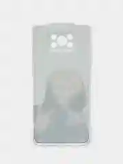 Бронзовый силиконовый чехол на Xiaomi Poco X3/X3 Pro / Сяоми Poco X3/Х3 Про прозрачный, с рисунком