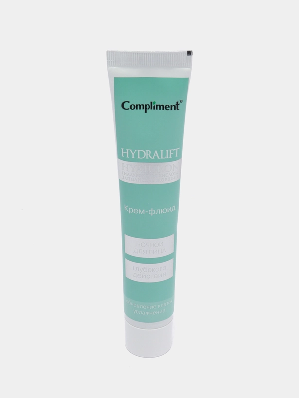 Compliment Hydralift Hyaluron Ночной крем-флюид глубокого действия для лица, 50 мл