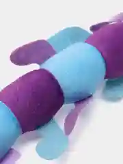 Белый игрушка детская мягкая Собака мопс-гусеница Пи Джей