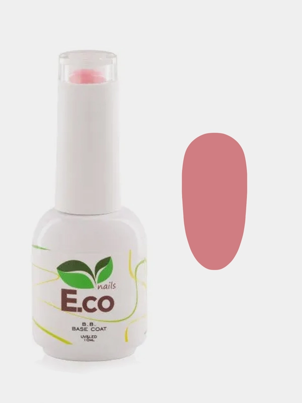 Камуфлирующая база E.Co Nails, коллекция BB-base Gel, BB012, 10 мл