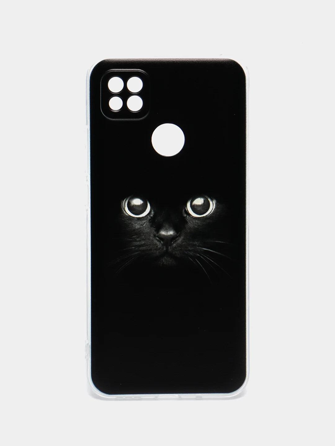 Шоколадный силиконовый чехол на Xiaomi Redmi 9C / Сяоми Редми 9С прозрачный с рисунком, защита камеры