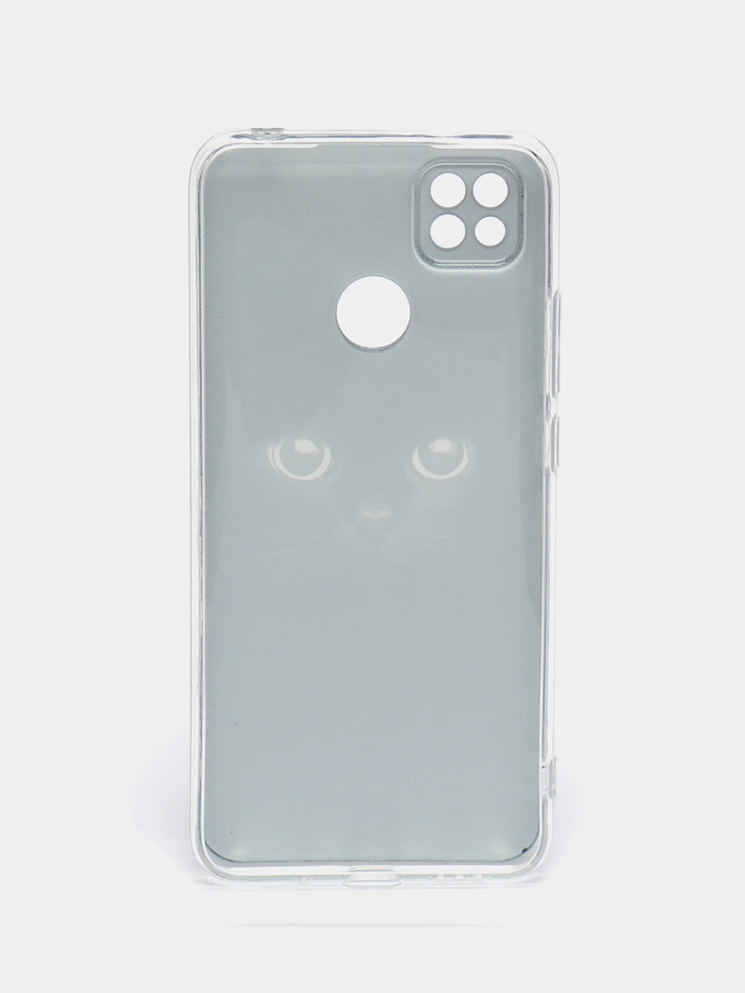 Шоколадный силиконовый чехол на Xiaomi Redmi 9C / Сяоми Редми 9С прозрачный с рисунком, защита камеры