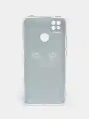 Шоколадный силиконовый чехол на Xiaomi Redmi 9C / Сяоми Редми 9С прозрачный с рисунком, защита камеры
